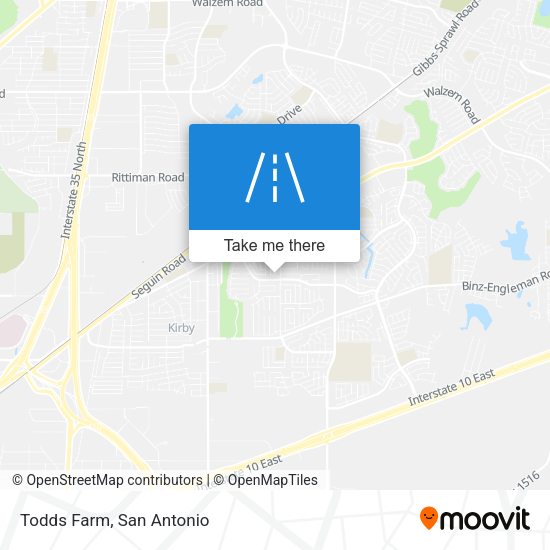 Mapa de Todds Farm