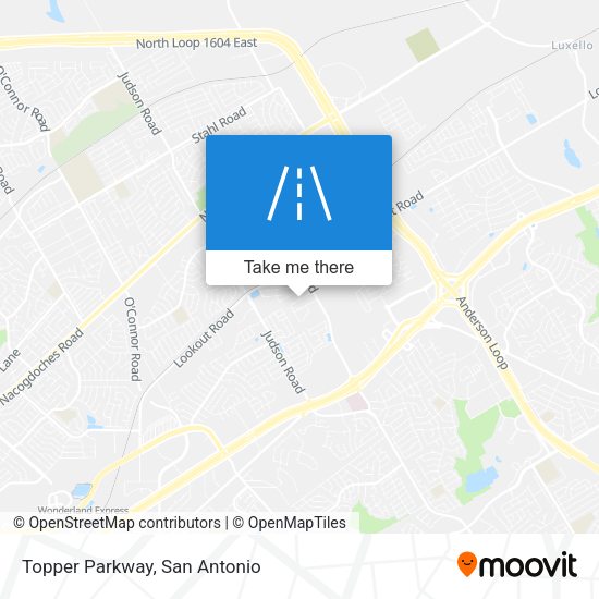 Mapa de Topper Parkway