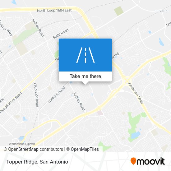 Mapa de Topper Ridge