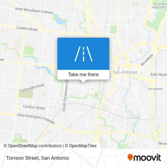 Torreon Street map