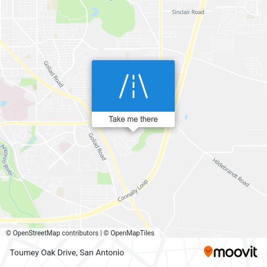 Mapa de Toumey Oak Drive