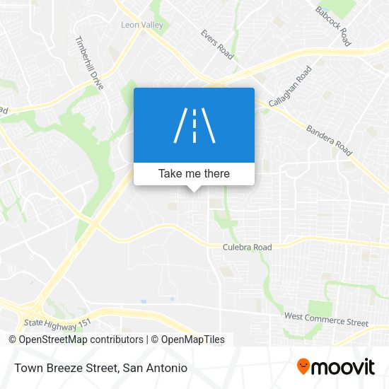 Town Breeze Street map