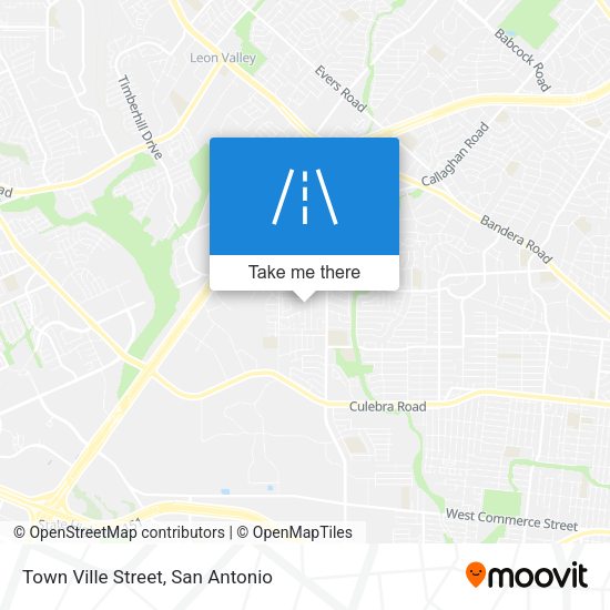 Mapa de Town Ville Street