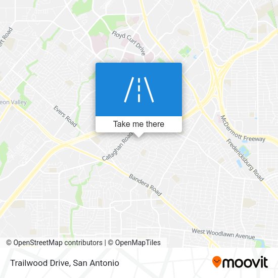 Mapa de Trailwood Drive
