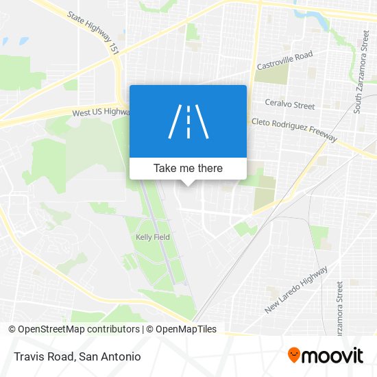 Travis Road map