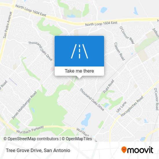 Tree Grove Drive map
