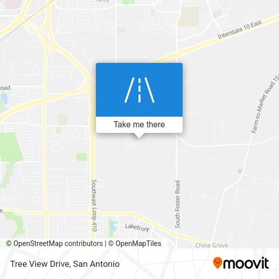 Tree View Drive map