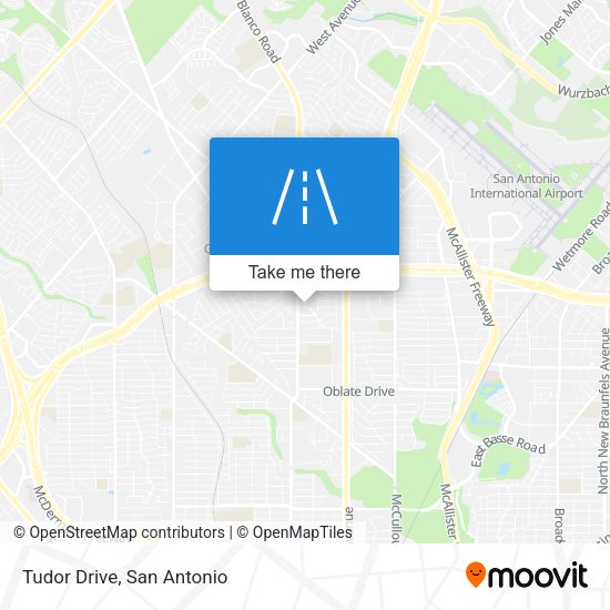 Mapa de Tudor Drive