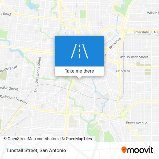 Tunstall Street map