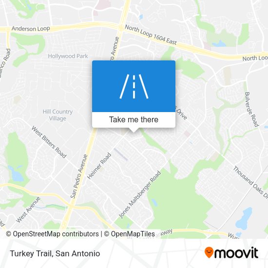 Mapa de Turkey Trail