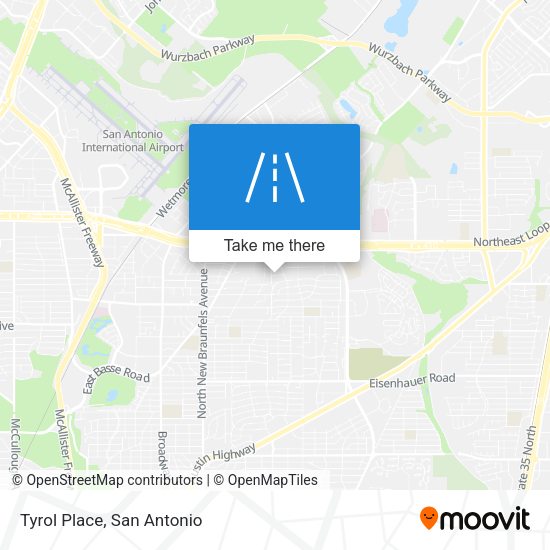 Mapa de Tyrol Place