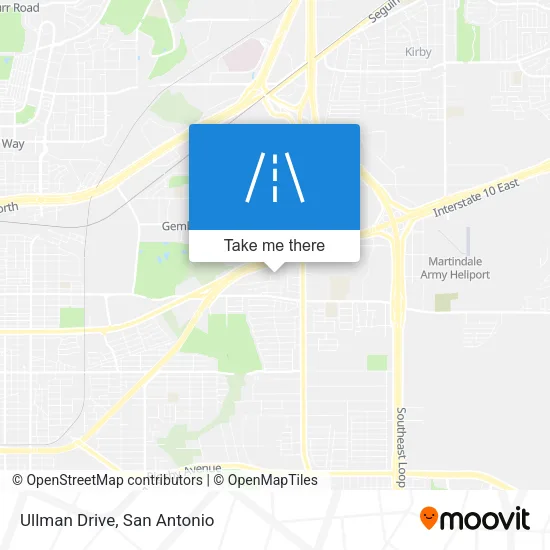 Ullman Drive map