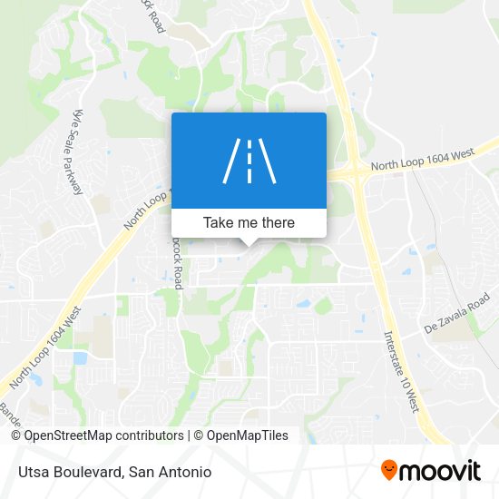 Mapa de Utsa Boulevard