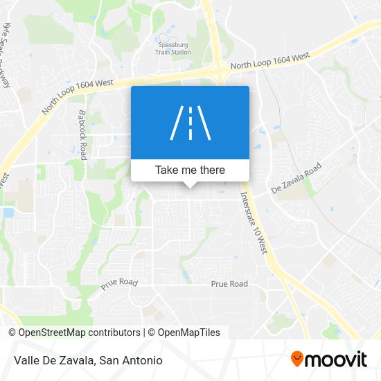 Valle De Zavala map