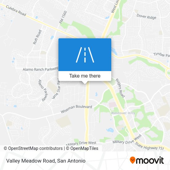 Mapa de Valley Meadow Road