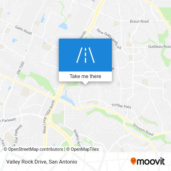 Valley Rock Drive map
