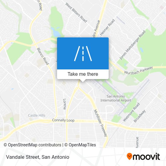 Vandale Street map
