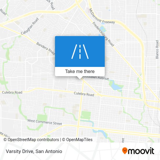 Mapa de Varsity Drive