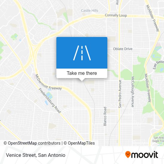 Mapa de Venice Street