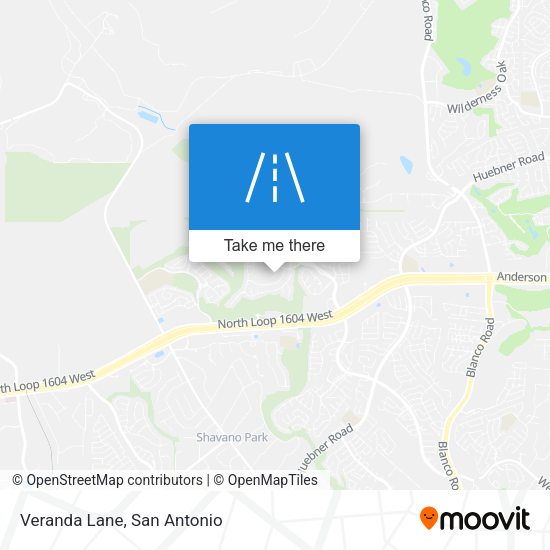 Mapa de Veranda Lane