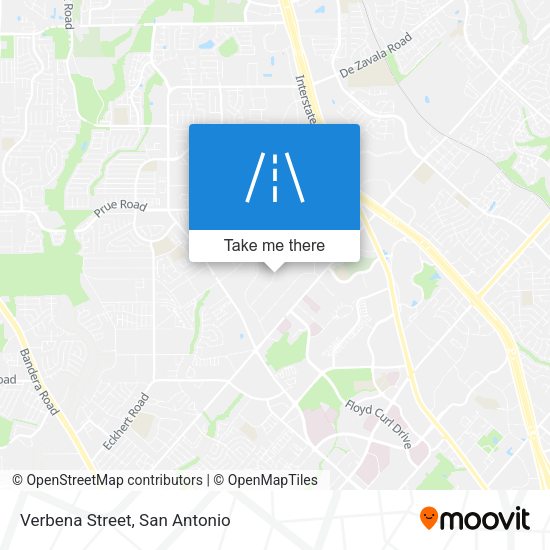 Verbena Street map
