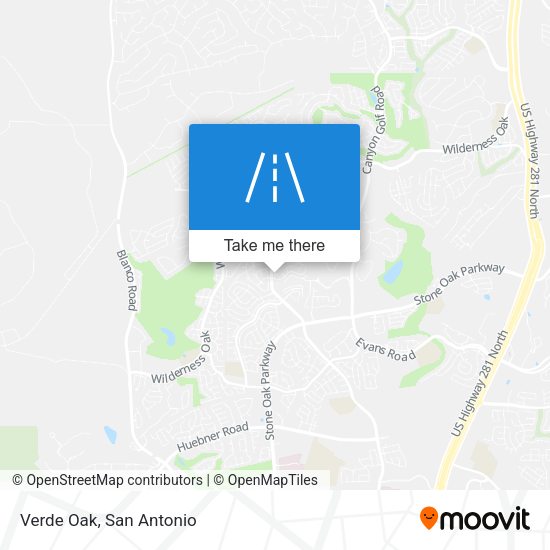 Mapa de Verde Oak