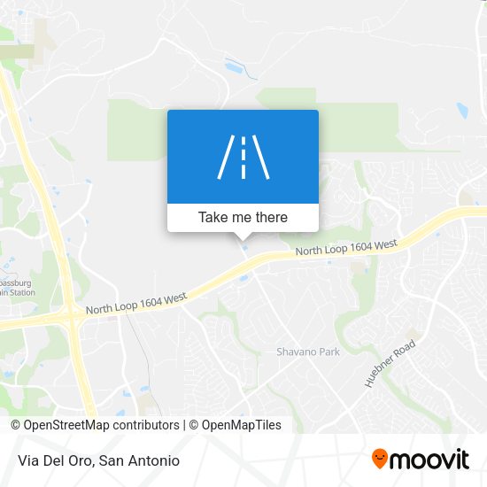 Mapa de Via Del Oro