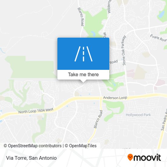 Mapa de Via Torre