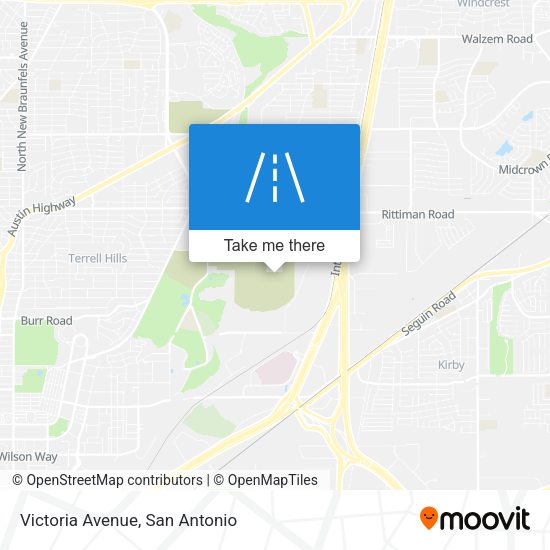 Victoria Avenue map