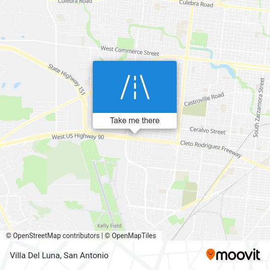 Mapa de Villa Del Luna