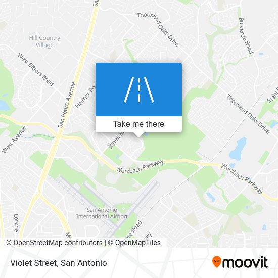 Mapa de Violet Street