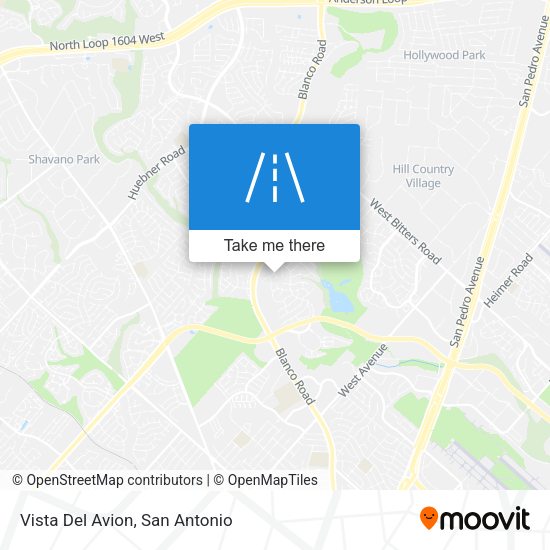 Vista Del Avion map