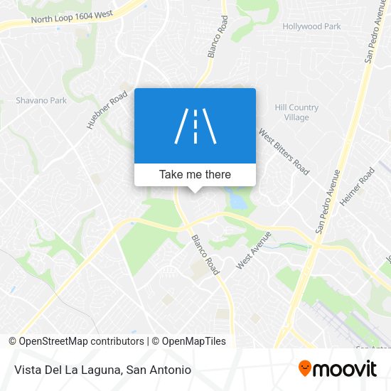 Mapa de Vista Del La Laguna