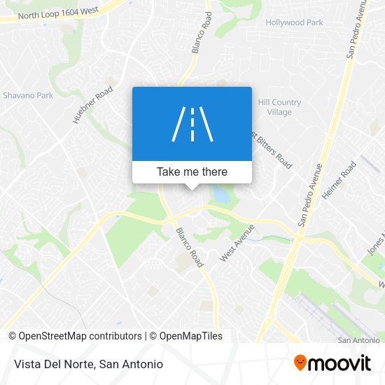 Vista Del Norte map