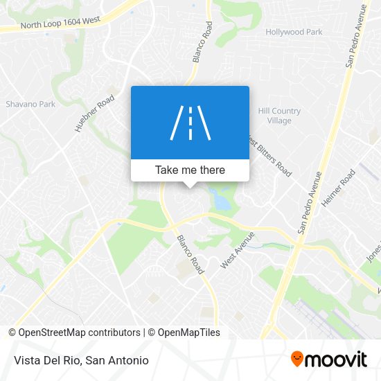 Mapa de Vista Del Rio