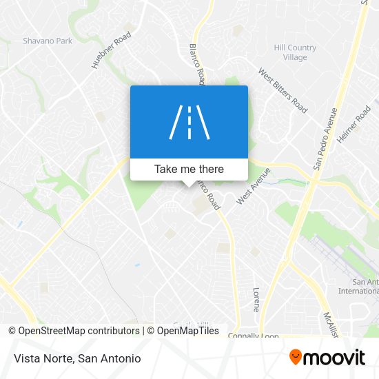 Mapa de Vista Norte