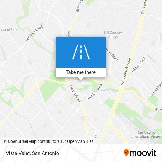 Mapa de Vista Valet
