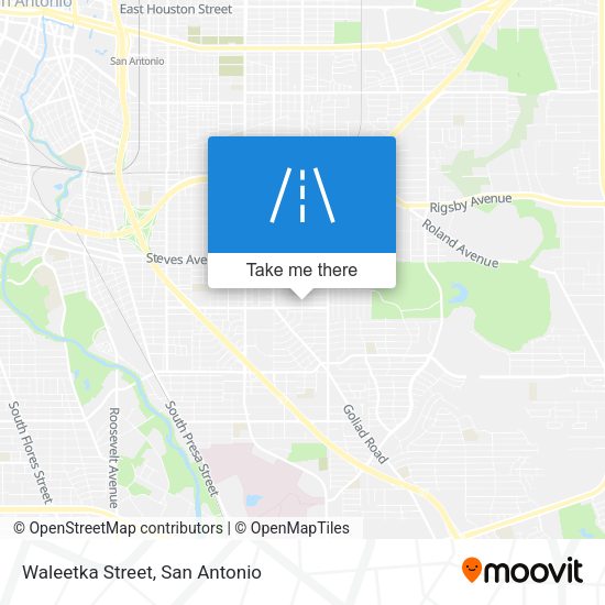 Mapa de Waleetka Street