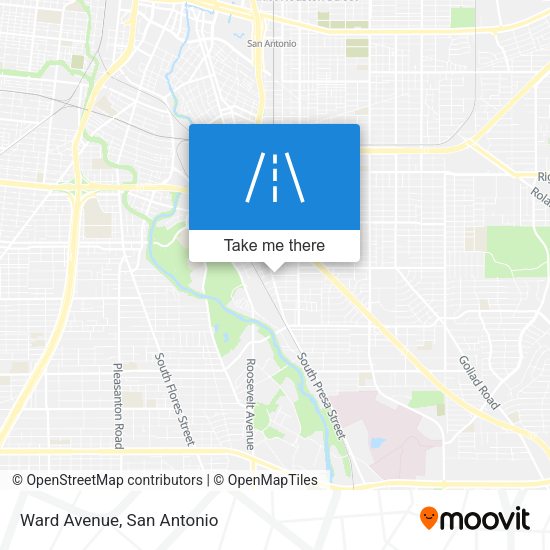 Mapa de Ward Avenue