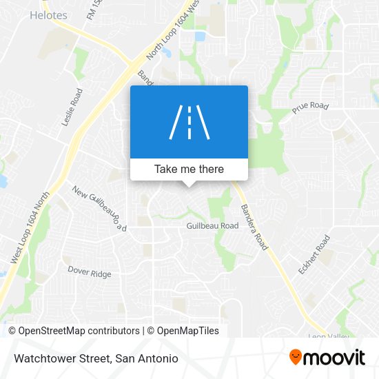 Mapa de Watchtower Street