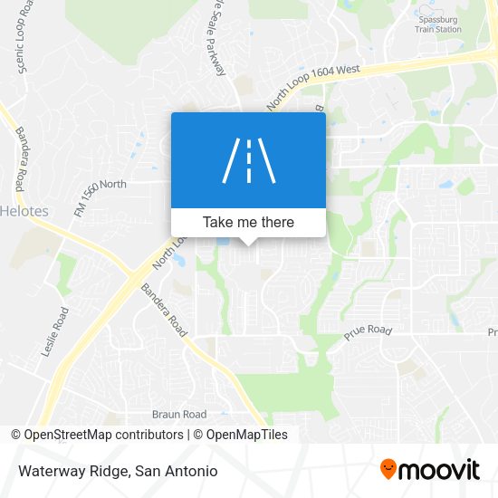 Waterway Ridge map