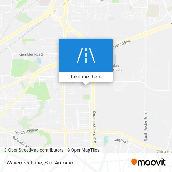 Mapa de Waycross Lane