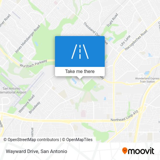 Mapa de Wayward Drive