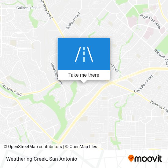 Mapa de Weathering Creek