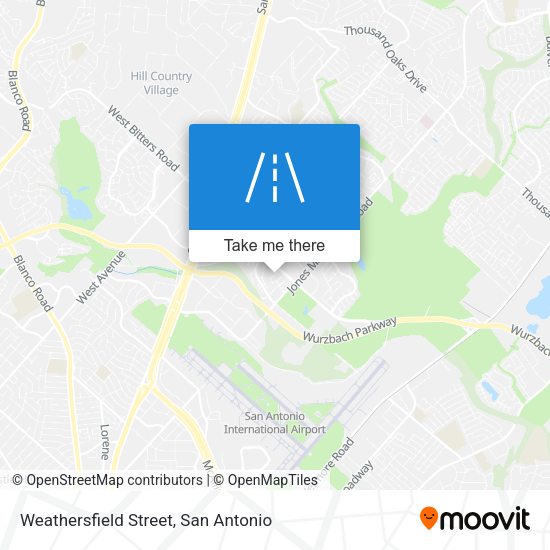 Weathersfield Street map