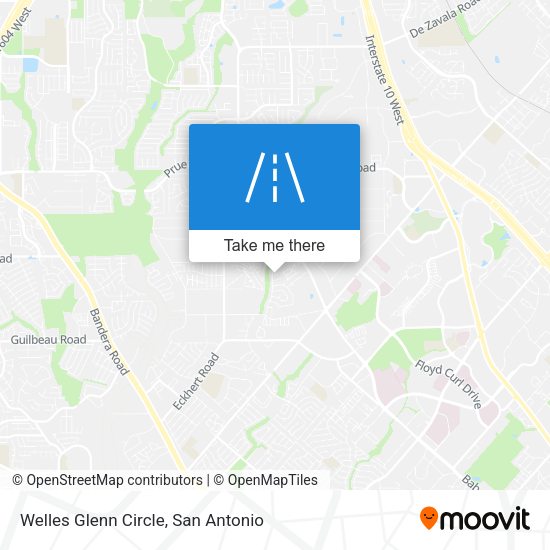 Welles Glenn Circle map