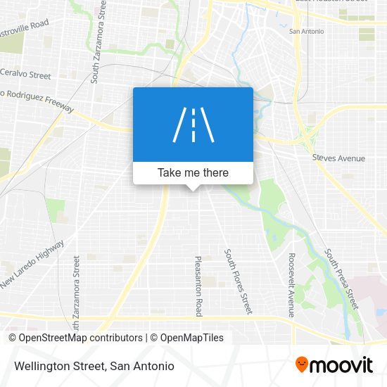 Wellington Street map