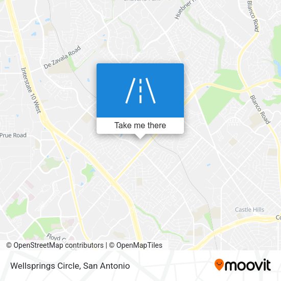 Mapa de Wellsprings Circle