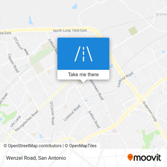 Mapa de Wenzel Road