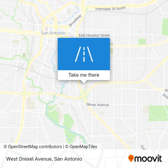 Mapa de West Drexel Avenue